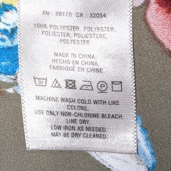 Maeve | Anthropologie Vallita Off-The-Shoulder Blouse Green Motif | Size XS - Picture 8 of 10